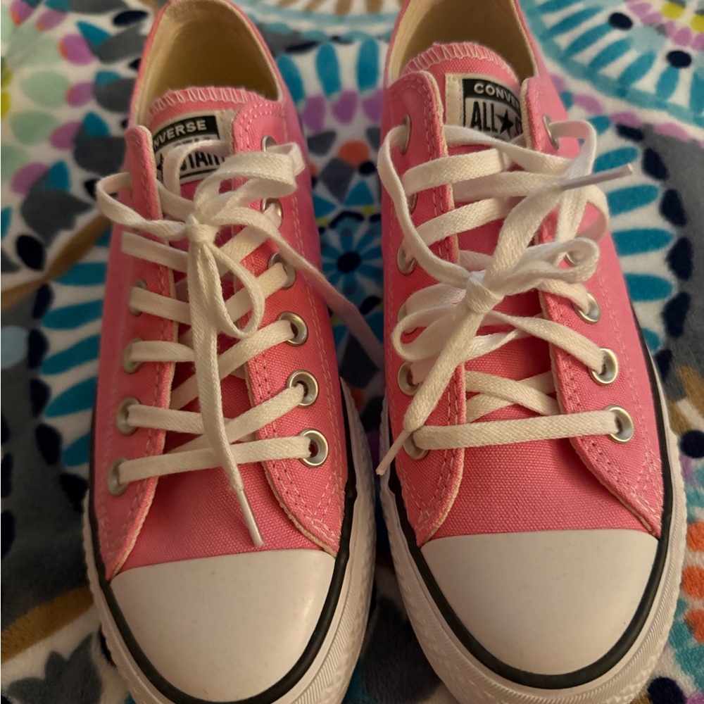 Womens Converse Chuck Taylor All Star Lift Low-Top Sneaker - Oops! Pink - Picture 5 of 11